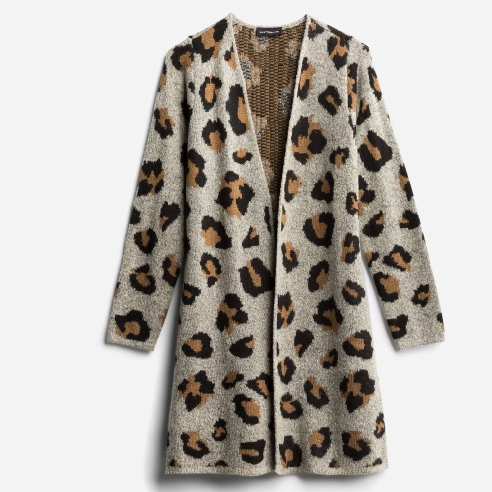 Leopard Print Cardigan ❤️